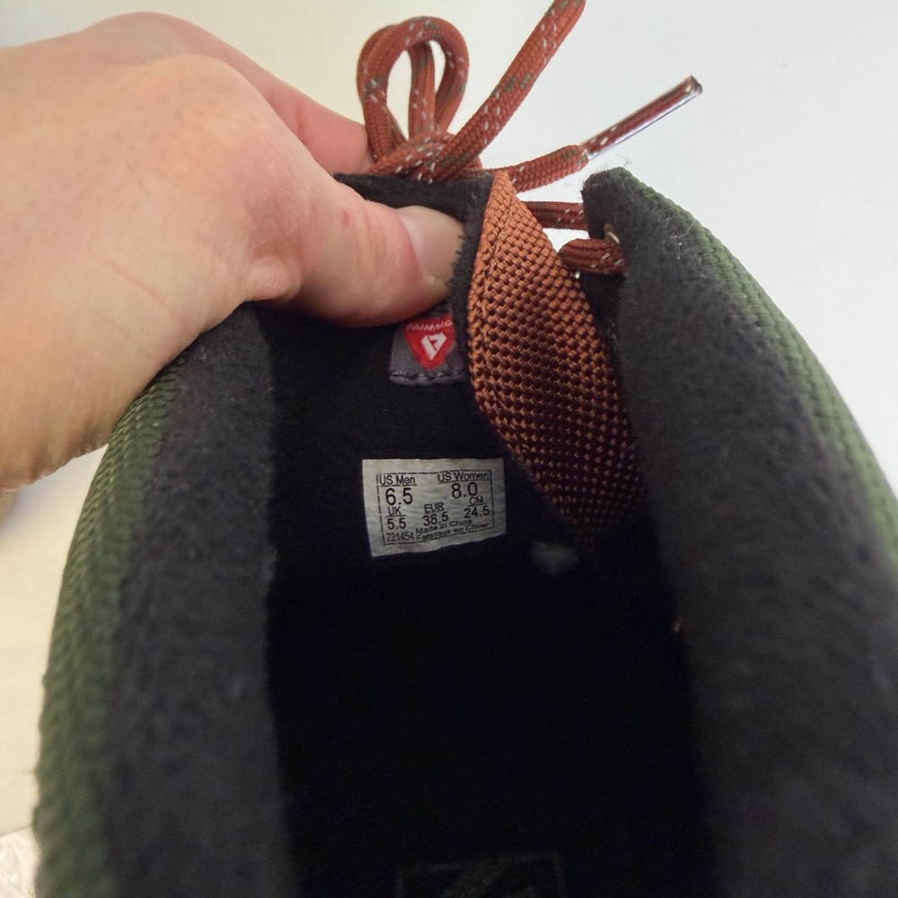 Vans Sk8-Hi Del Pato MTE Waterproof Duck Boots Green Brown M6.5/W8 - Picture 7 of 7